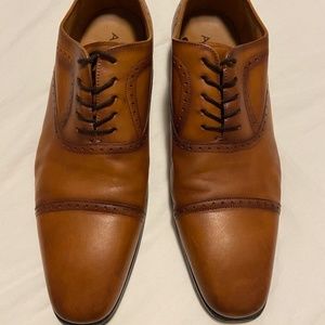 Men's ALDO Brogue Leather Oxford Dress Shoes size 11